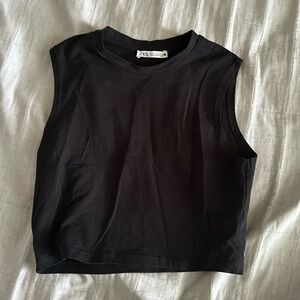 Zara Black Tank Top